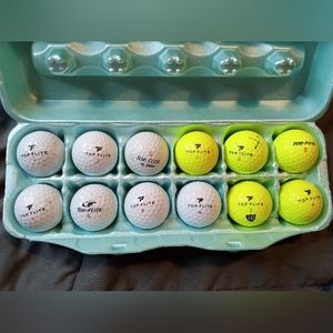 Top Flite Golf Balls Used 12